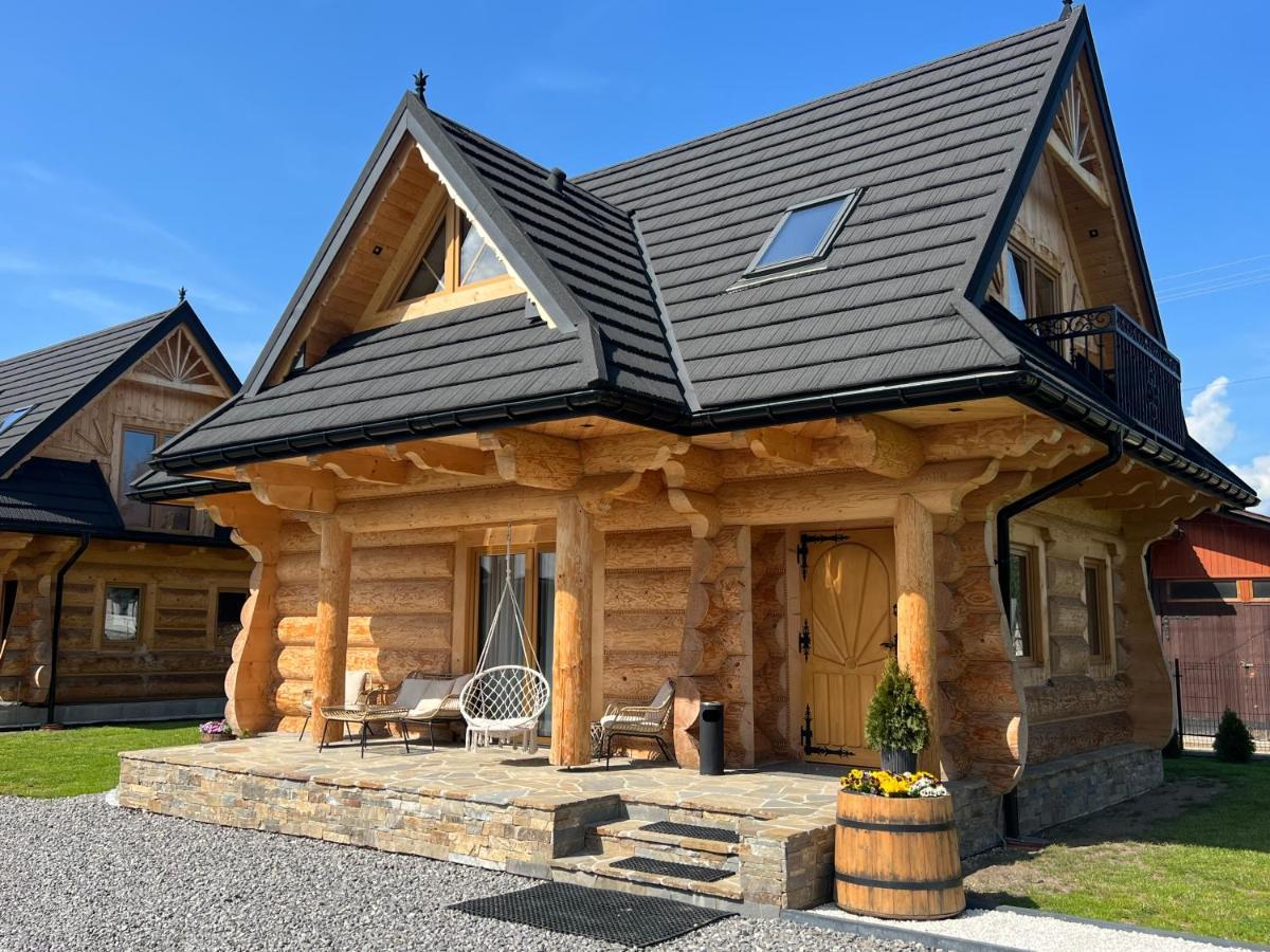 Uroczy Drewniany Domek - Domki Pod Brzegiem Zakopane Eksteriør bilde