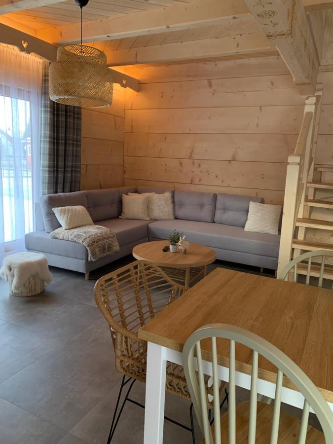 Uroczy Drewniany Domek - Domki Pod Brzegiem Zakopane Eksteriør bilde