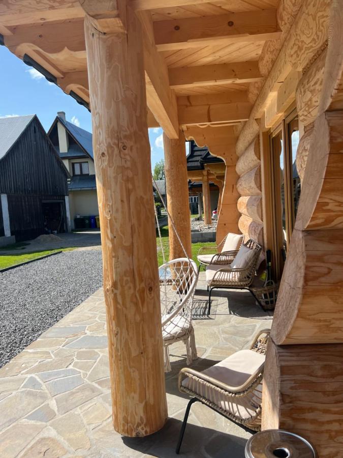 Uroczy Drewniany Domek - Domki Pod Brzegiem Zakopane Eksteriør bilde